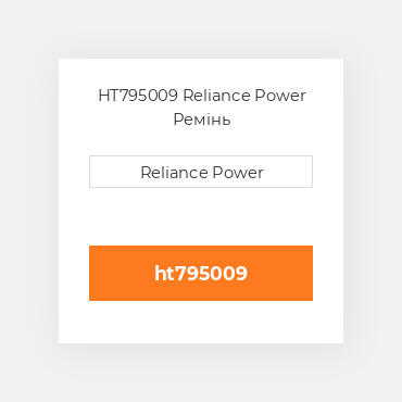 HT795009 Reliance Power Ремінь