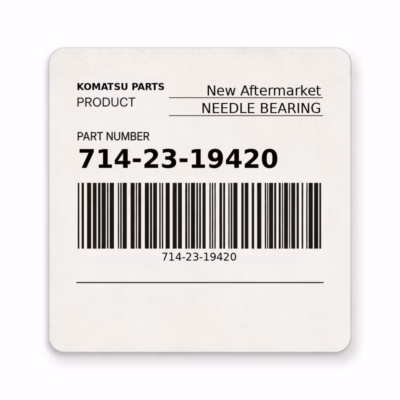 714-23-19420 NEEDLE BEARING fits Komatsu (New Aftermarket)