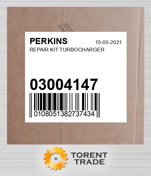 03004147 REPAIR комплект, Турбонагнітач PERKINS NEW AFTERMARKET