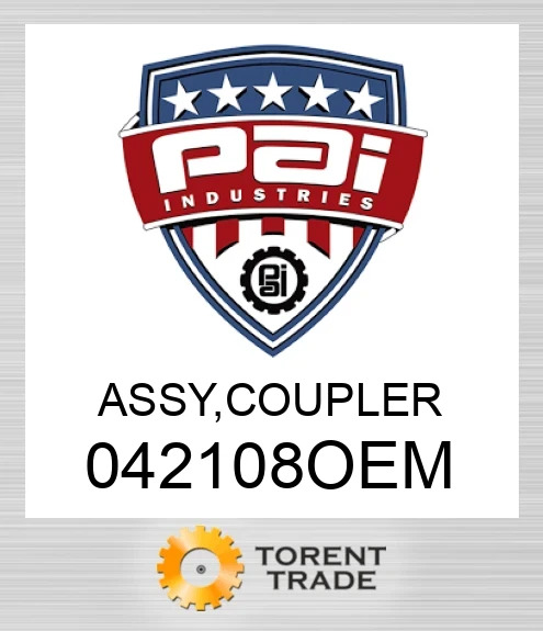 042108OEM Assy, coupler PAI INDUSTRIES