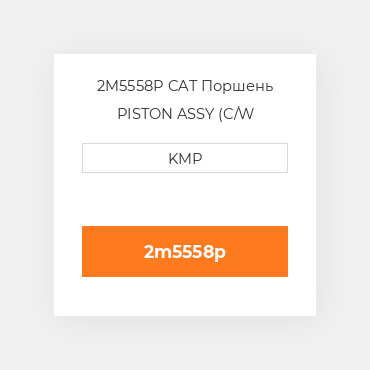 2M5558P CAT Поршень PISTON ASSY (C/W PIN+CLIPS)
