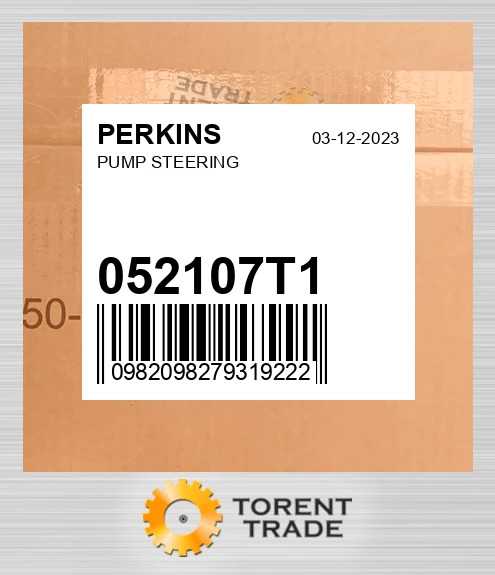 052107T1 Насос кермовий PERKINS NEW AFTERMARKET