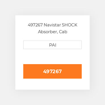497267 Navistar SHOCK Absorber, Cab Амортизатор