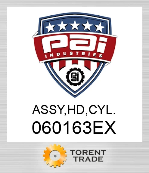 060163EX Assy, hd, cyl PAI INDUSTRIES