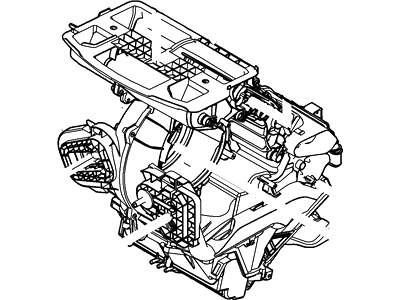 AB3Z-5781-C Випарник у зборі