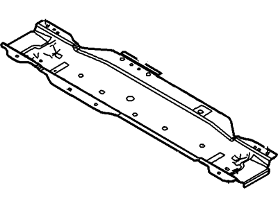 JB3Z-5781-A Задня поперечка підлоги
