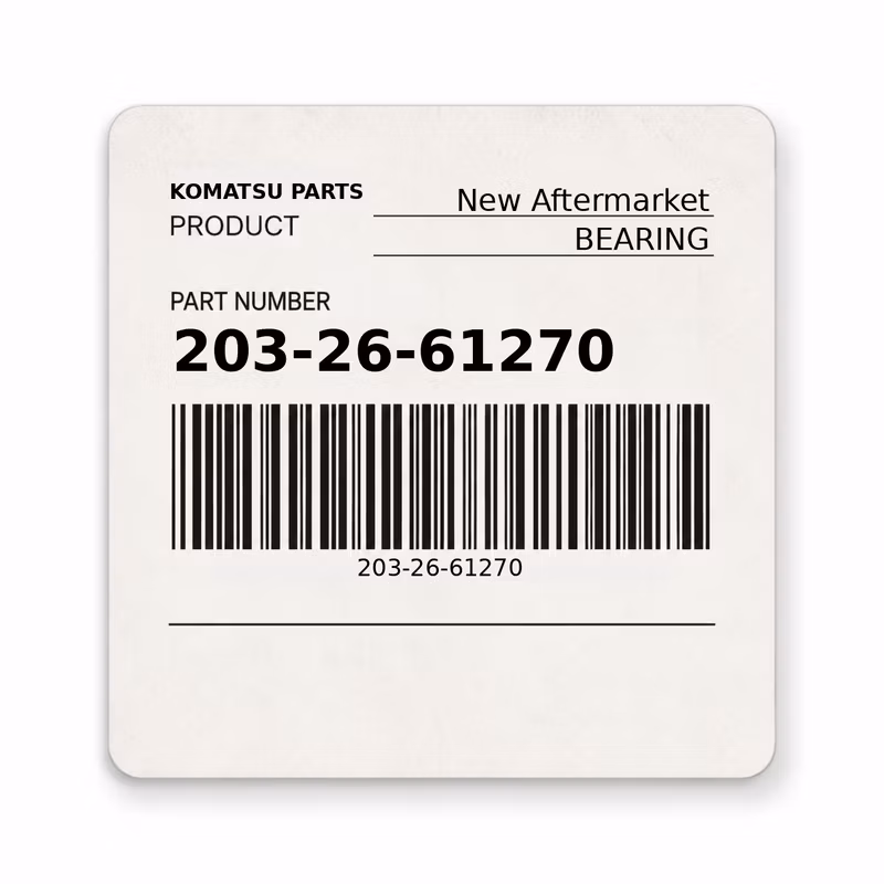 203-26-61270 BEARING fits Komatsu (New Aftermarket)