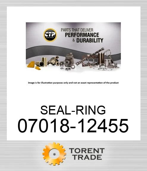 0701812455 Сальник-кільце CATERPILLAR