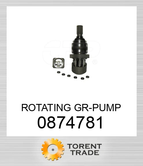 0874781 Група обертання насоса CATERPILLAR