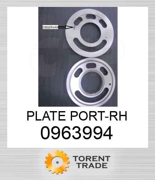 0963994 Пластина порту права CATERPILLAR