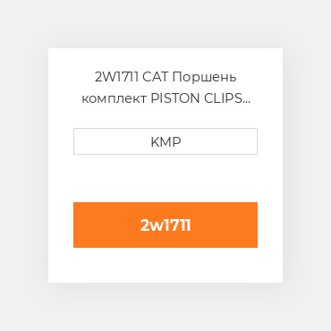 2W1711 CAT Поршень PISTON GR