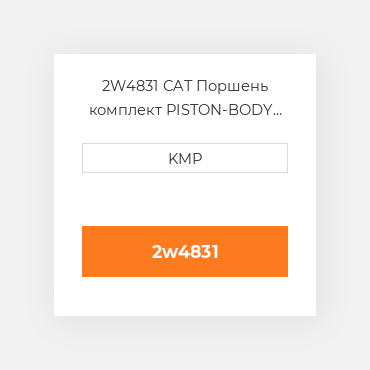 2W4831 CAT Поршень PISTON BODY-STD