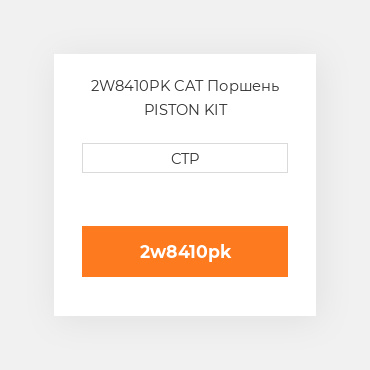 2W8410PK CAT Поршень PISTON KIT