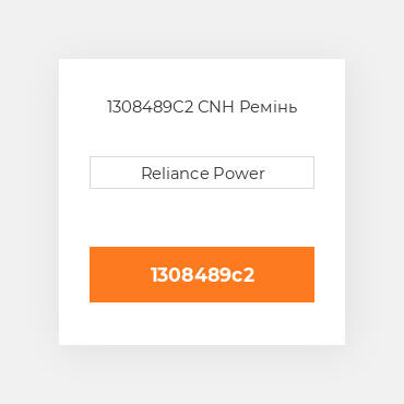 1308489C2 CNH Ремінь