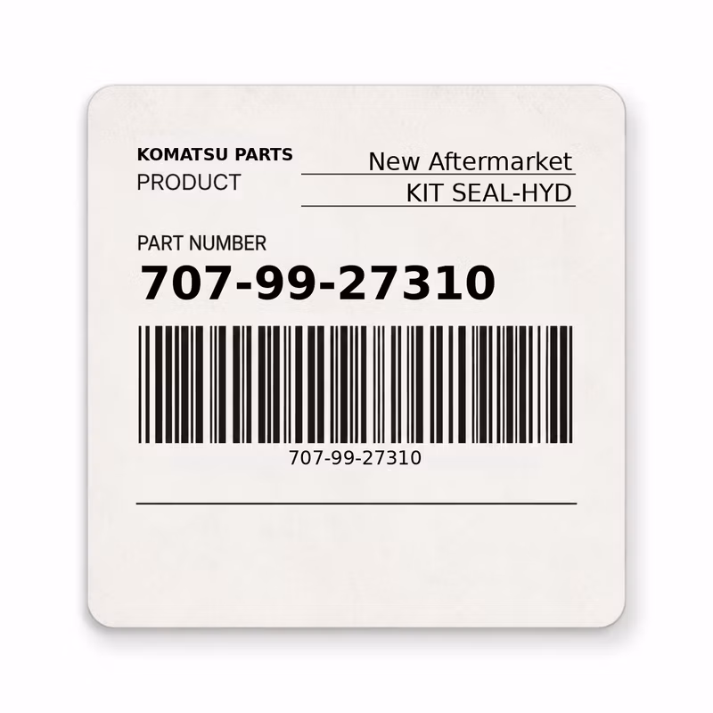 707-99-27310 KIT SEAL-HYD fits Komatsu (New Aftermarket)