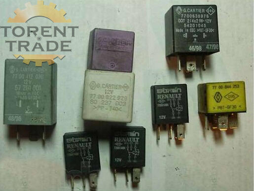 623 Forklift parts Реле Relay - Horn 12 Volt