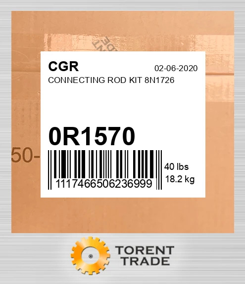 0R1570 Набір шатуна 8N1726 CGR