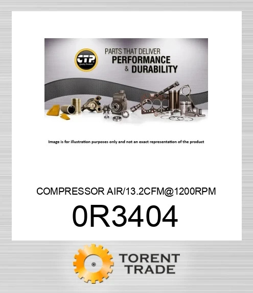 0R-3404 Компресор повітря 13.2CFM@1200RPM BLUMAQ
