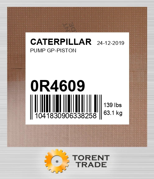 0R4609  Група поршневого насоса  CATERPILLAR