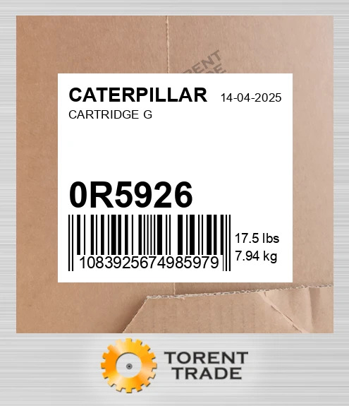 0R5926 КАРТРИДЖ G CATERPILLAR