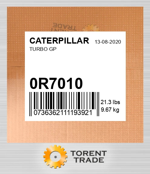 0R7010 ТУРБО ГРУПА CATERPILLAR