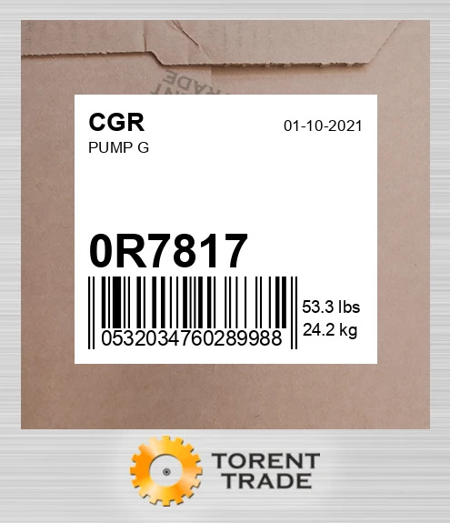 0R7817 Насос G CGR