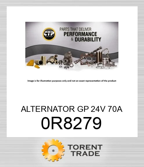0R-8279 АЛЬТЕРНАТОР GP 24V 70A BLUMAQ