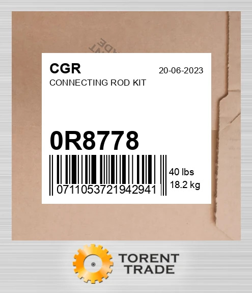 0R8778 Набір шатуна CGR