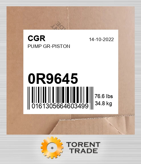 0R9645 Група поршневого насоса CGR