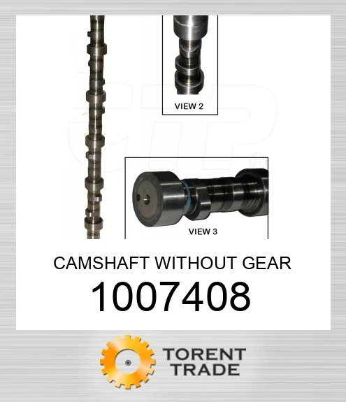 100-7408 Розподільний вал без шестерні BLUMAQ