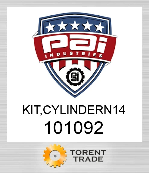 101092 Комплект, cylindern 14 PAI INDUSTRIES