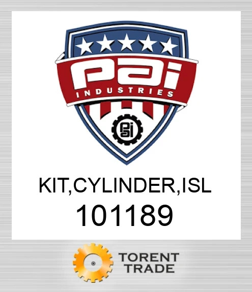 101189 Комплект, циліндр, isl PAI INDUSTRIES