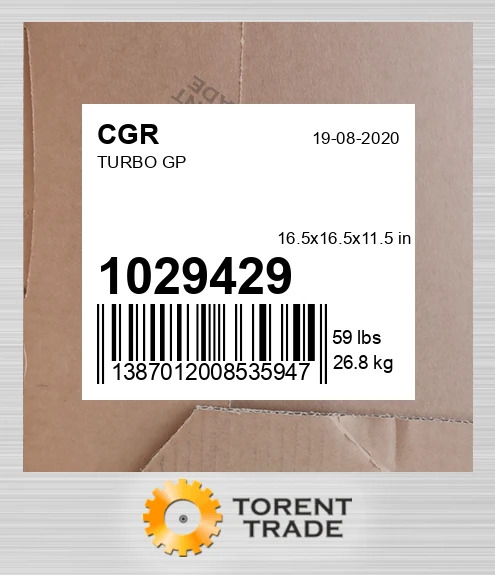 1029429 ТУРБО ГРУПА CGR