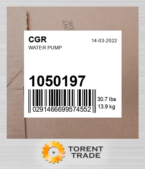 1050197 Водяний насос CGR
