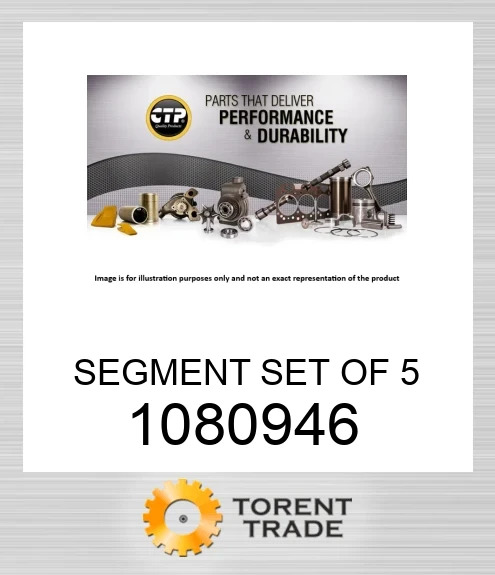 1080946 Набір сегментів з 5 CATERPILLAR