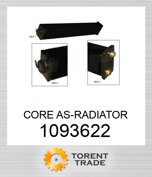 109-3622 Збірка ядра радіатора BLUMAQ