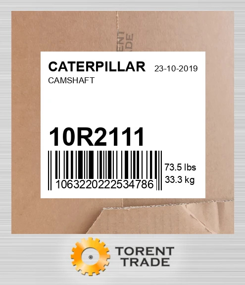10R2111 КУЛАЧКОВИЙ ВАЛ CATERPILLAR