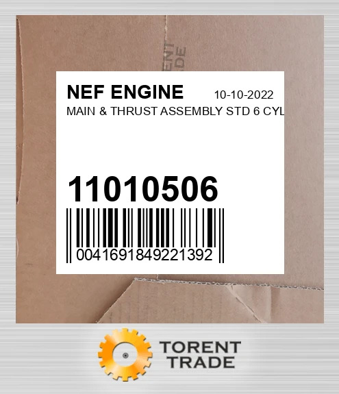 11010506 Корінний & THRUST Вузол STD 6 циліндр NEF ENGINE NEW AFTERMARKET