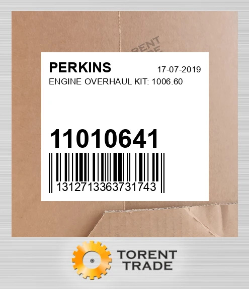 11010641 Капітальний ремонтний комплект двигуна: 1006.60 PERKINS NEW AFTERMARKET