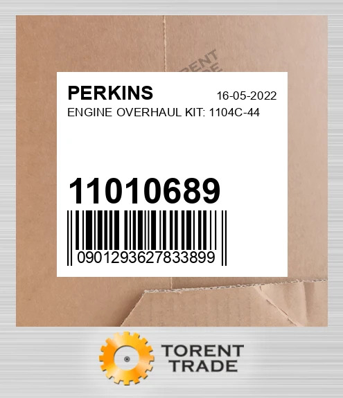 11010689 Капітальний ремонтний комплект двигуна: 1104C-44 PERKINS NEW AFTERMARKET