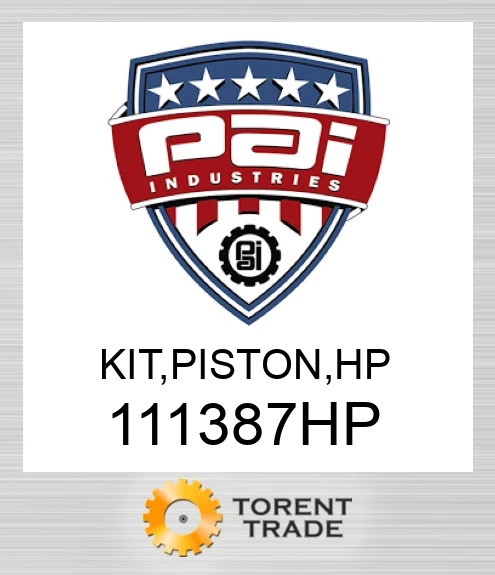 111387HP Комплект, поршень. Високий тиск PAI INDUSTRIES