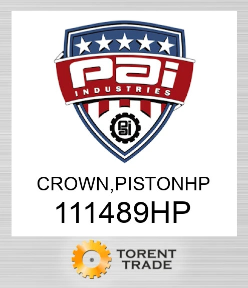 111489HP Головка,  поршень. Високий тиск PAI INDUSTRIES