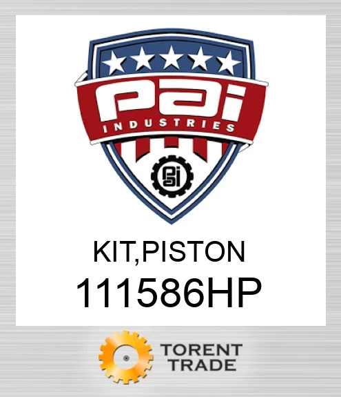 111586HP Комплект,  поршень PAI INDUSTRIES
