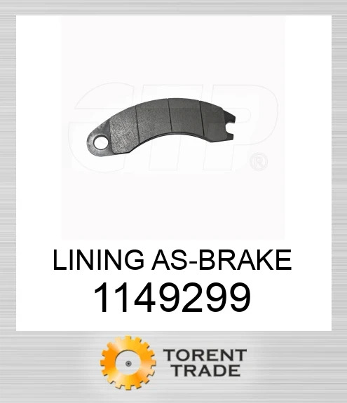 114-9299 НАКЛАДКА У ЗБОРІ-ГАЛЬМО BLUMAQ