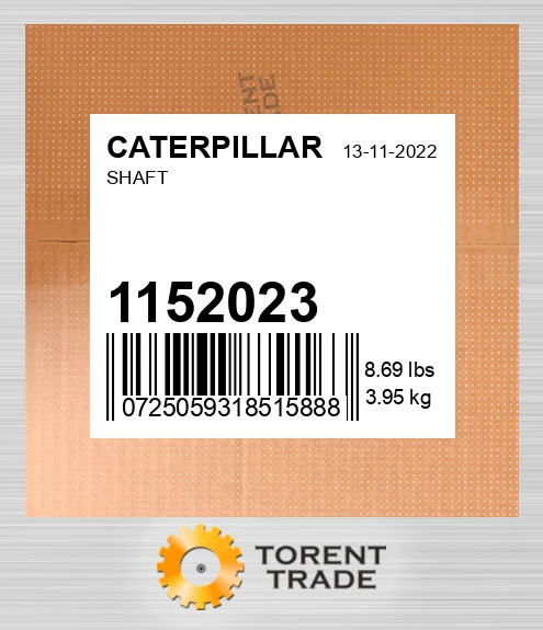 1152023 Вал CATERPILLAR