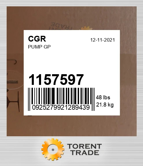 1157597 Група насоса CGR