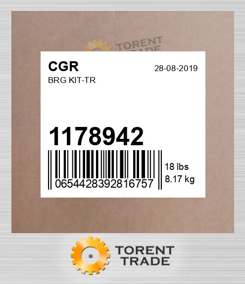 1178942 КОМПЛЕКТ ПІДШИПНИКІВ-TR CGR