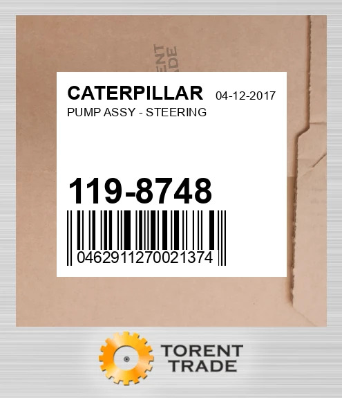 119-8748 Насос у зборі - кермовий BLUMAQ NEW AFTERMARKET