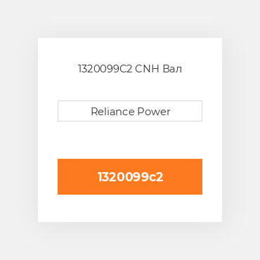 1320099C2 CNH Вал