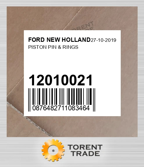 12010021 Поршень & RINGS FORD NEW HOLLAND NEW AFTERMARKET